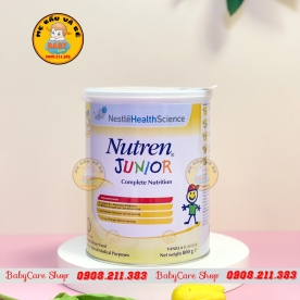 Sữa Nutren Junior của Nestle - Sữa dành cho bé từ 1-10 tuổi