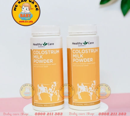 Sữa bò non Healthy Care Colostrum Milk Powder 300g của Úc