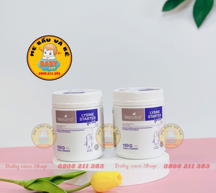 Bột lysine bio island úc 150g