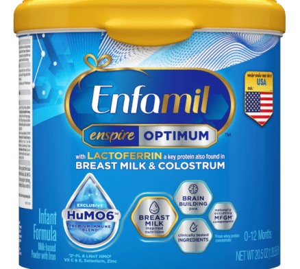 Sữa Enfamil Enspire Infant Formula Mỹ 581g (0 - 12 tháng) mẫu mới