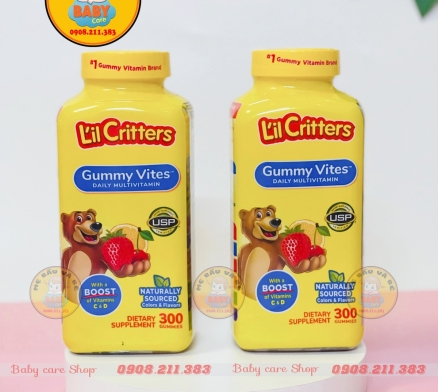 Kẹo dẻo Gummy Multivitamin 300 VIÊN