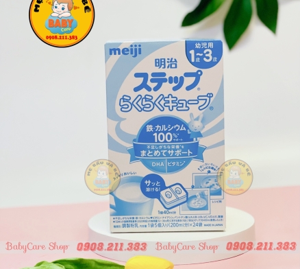Sữa Meiji thanh 1-3 tuổi cho bé Nhật Bản 24 thanh