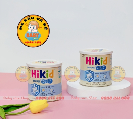 Men vi sinh kết hợp sữa non Hikid 2 in 1