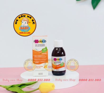 Siro Pediakid 22 Vitamines Bổ Sung Vitamin Và Khoáng Chất