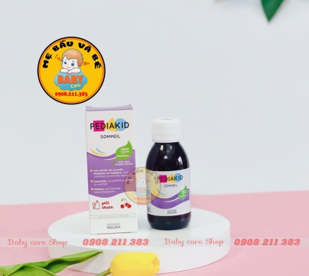 Siro Pediakid Sommeil ngủ ngon cho bé 6 tháng trở lên
