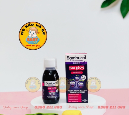 Siro Sambucol Tăng Sức Đề Kháng Cho Bé Từ 1-12 Tuổi