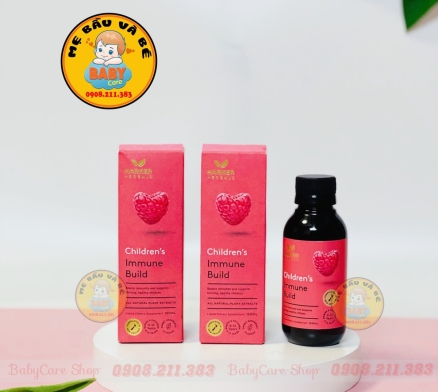 Siro tăng đề kháng Harker Herbals Children's immune Buid 