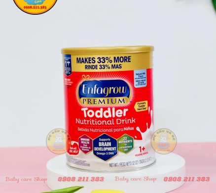 Sữa Enfagrow Mỹ cho bé từ 1-3 tuổi 907g