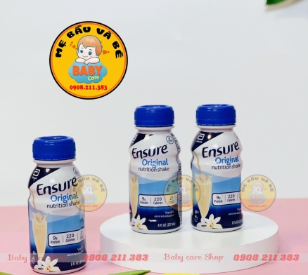 Sữa Ensure nước 237ml 30 chai/thùng