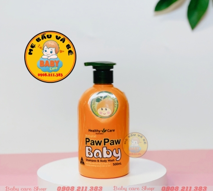 Sữa tắm gội Paw Paw Baby Healthy Care 500ml của Úc