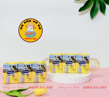 Sữa tươi Arborea Ý Nguyên Kem 200ml/ 1 lốc 3 hộp